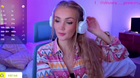 Snapshot of disney__princess chatting on March 2026 08:18:01 AM JASMINE online show from March 2026 08:18:01 AM