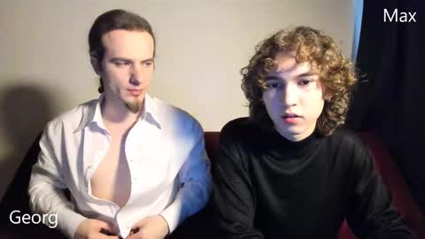 Snapshot of duumvirate chatting on November 2025 09:09:01 AM Georg and Max online show from November 2025 09:09:01 AM