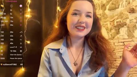 Snapshot of edithafarro chatting on January 2025 11:21:01 PM Friendly neighbourhoud redhead online show from January 2025 11:21:01 PM