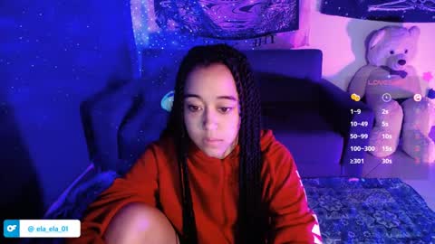 Snapshot of ela_0 chatting on January 2025 01:45:02 AM Ela  Help me reach 100 thumbs up online show from January 2025 01:45:02 AM