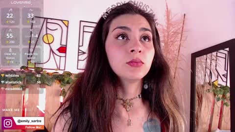 Snapshot of emily_sartre chatting on December 2024 08:00:02 AM Emilly online show from December 2024 08:00:02 AM