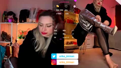 Erika      online show from January 2026 02:32:01 PM