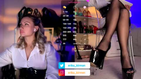 Erika      online show from March 2026 02:43:01 PM