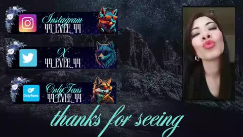 Evee online show from March 2025 06:00:01 PM