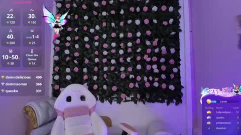 Snapshot of flower_dulce chatting on February 2025 02:10:02 PM Dulce online show from February 2025 02:10:02 PM