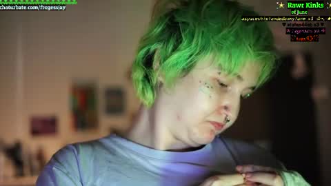 Snapshot of frogessjay chatting on June 2026 09:07:02 PM Jaywise Frogfoot online show from June 2026 09:07:02 PM