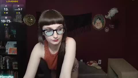 Snapshot of gennanyx chatting on July 2026 02:05:01 AM Genna Nyx online show from July 2026 02:05:01 AM