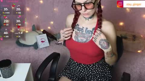 Snapshot of ginger_stay chatting on February 2025 09:37:01 AM Ginger online show from February 2025 09:37:01 AM