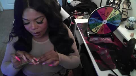 Goddess Cocoa online show from January 2025 03:29:02 PM