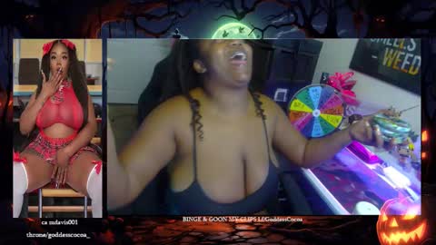 Goddess Cocoa online show from October 2025 09:26:01 PM