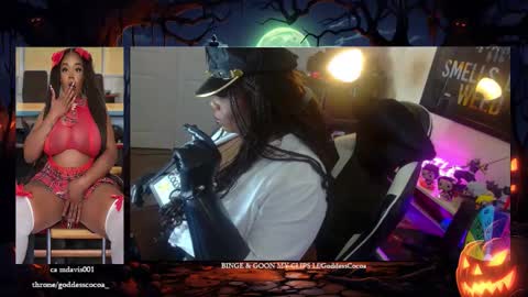 Goddess Cocoa online show from October 2025 07:05:02 AM