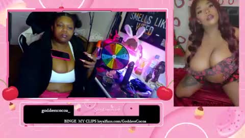 Goddess Cocoa online show from July 2026 04:15:01 AM