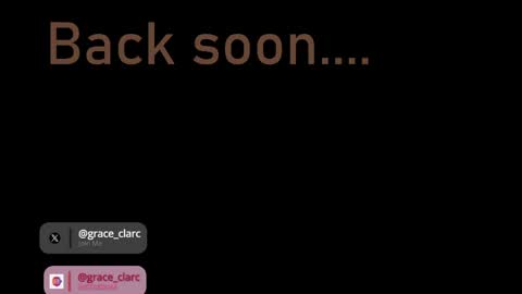 Grace clarc online show from April 2026 02:58:01 PM