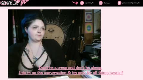 Goddess Fe online show from June 2026 01:14:01 AM