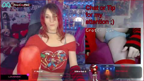 Snapshot of heartmyarc chatting on January 2025 07:32:02 AM HeartMyArc online show from January 2025 07:32:02 AM