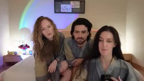 Snapshot of heidiluceous chatting on May 2026 01:05:01 PM Heidi brunette Foxy red head and Carrie blondie online show from May 2026 01:05:01 PM
