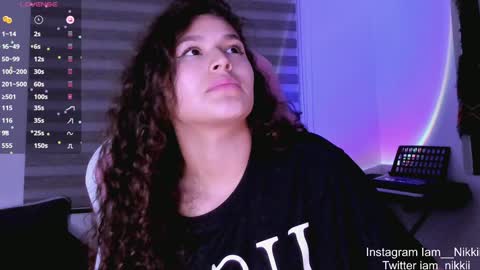 Snapshot of iam_nikki chatting on December 2024 10:17:02 AM On instagram Imm  NikkiHelp me reach 100 likes online show from December 2024 10:17:02 AM