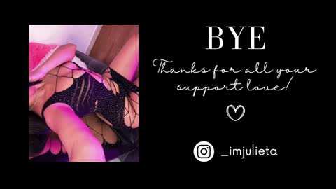 Snapshot of iamjulietaa chatting on February 2025 02:28:02 AM    online show from February 2025 02:28:02 AM