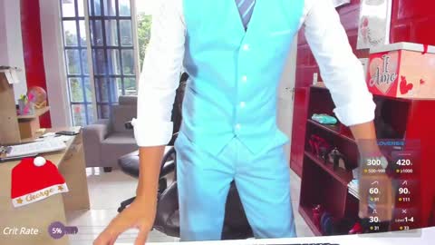 Snapshot of ireneandgeorge chatting on December 2024 11:56:02 AM IRENE EVANS And Mr. George online show from December 2024 11:56:02 AM