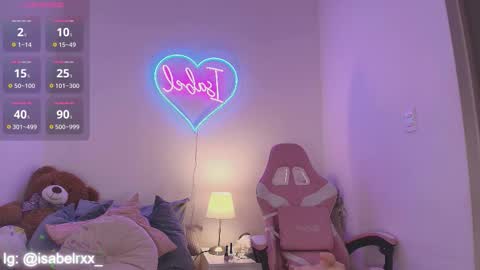 Isabel online show from November 2025 10:34:02 PM