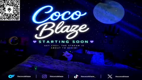 CoCo Blaze online show from June 2026 03:55:01 AM