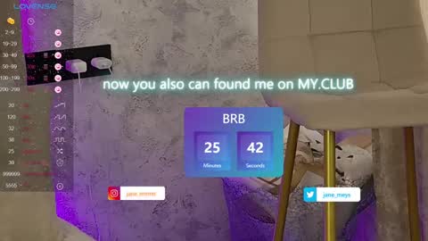 your kitty JANE roawww online show from January 2025 11:05:02 AM