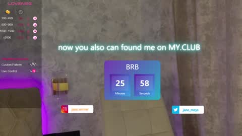 your kitty JANE roawww online show from February 2025 08:08:01 AM