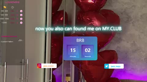 your kitty JANE roawww online show from February 2025 08:17:02 AM