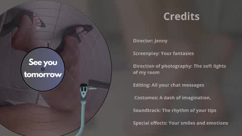 Snapshot of jenny_fighterfeet chatting on November 2025 02:33:02 AM Jenny online show from November 2025 02:33:02 AM