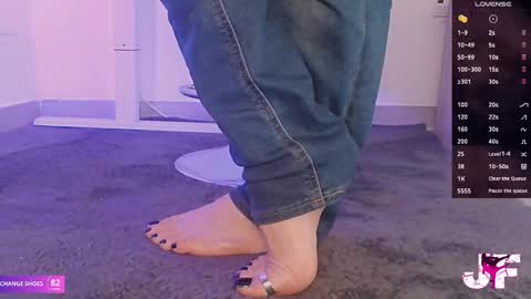 Snapshot of jenny_fighterfeet chatting on March 2026 02:45:01 PM Jenny online show from March 2026 02:45:01 PM