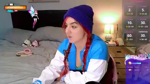 Snapshot of jenny_style chatting on January 2025 01:16:02 PM JennyStyle online show from January 2025 01:16:02 PM