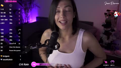 Snapshot of jessi_dreams chatting on December 2024 05:38:01 AM Jessica Gomez online show from December 2024 05:38:01 AM