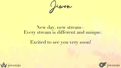 Jiwon online show from October 2025 10:52:02 PM