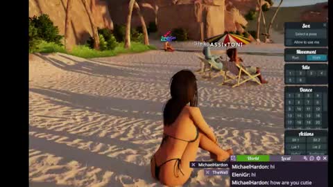 EleniGr online show from September 2025 07:26:01 PM