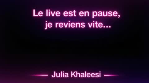 Julia Khaleesii online show from February 2026 06:45:01 PM