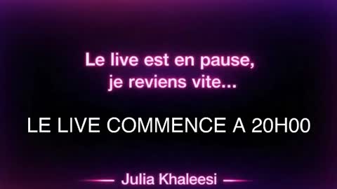 Julia Khaleesii online show from April 2026 06:49:02 PM