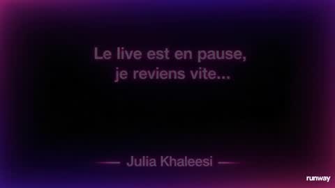 Julia Khaleesii online show from June 2026 06:08:02 PM