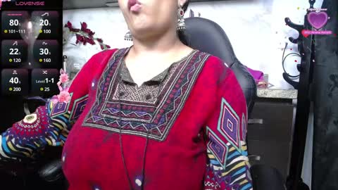 Snapshot of kalpananaisha_ chatting on January 2025 04:20:01 PM Alisha online show from January 2025 04:20:01 PM