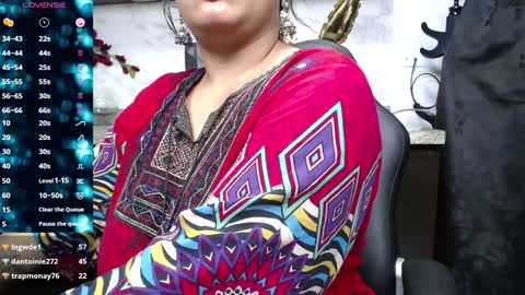 Snapshot of kalpananaisha_ chatting on February 2025 01:08:02 PM Alisha online show from February 2025 01:08:02 PM
