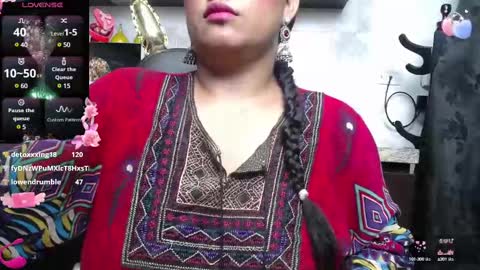 Snapshot of kalpananaisha_ chatting on February 2025 01:05:01 PM Alisha online show from February 2025 01:05:01 PM