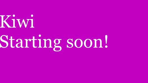 Kiwi online show from January 2026 12:00:01 PM