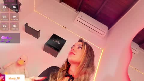 Kloey  online show from January 2025 11:44:01 PM