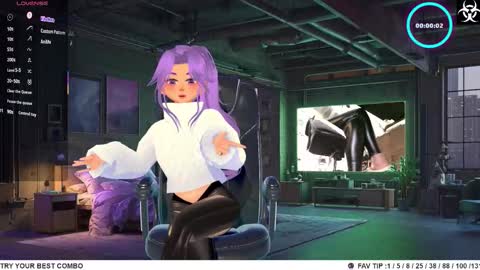 Lana The Virus online show from March 2026 01:28:01 PM