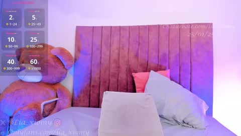 Snapshot of lia_xiomy_ chatting on January 2025 08:23:02 AM Lia online show from January 2025 08:23:02 AM
