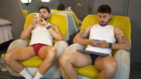 Liam  Luca online show from February 2025 12:49:02 PM