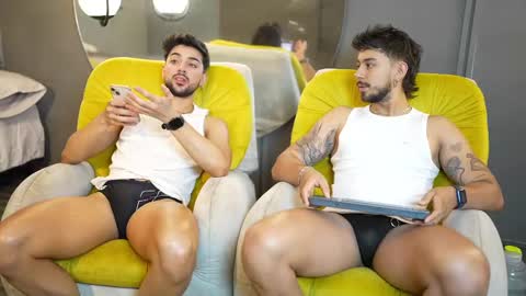 Liam  Luca online show from February 2025 07:41:01 PM