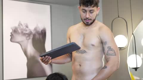 Liam  Luca online show from February 2025 10:47:02 PM