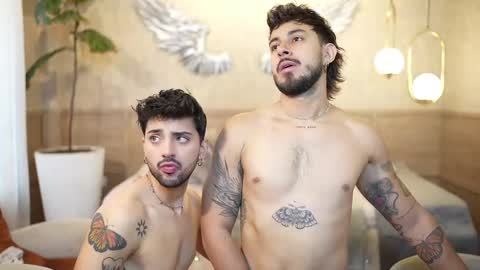 Liam  Luca online show from February 2025 04:21:01 PM