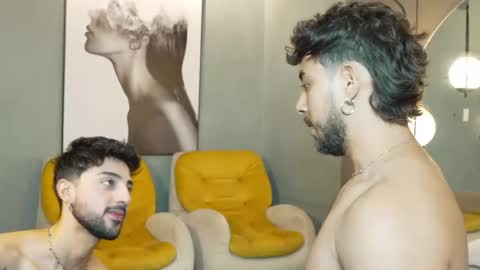 Liam  Luca online show from March 2025 11:12:01 PM