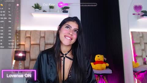 Snapshot of little__sophie18 chatting on February 2025 07:07:01 PM Sophie ---- connected from 1400 to 2100 Colombia time online show from February 2025 07:07:01 PM